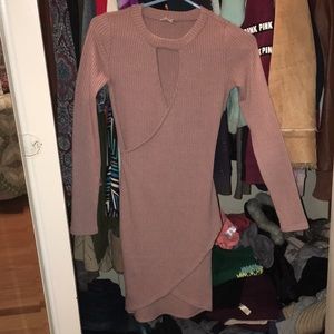 Charlotte Russe light pink dress